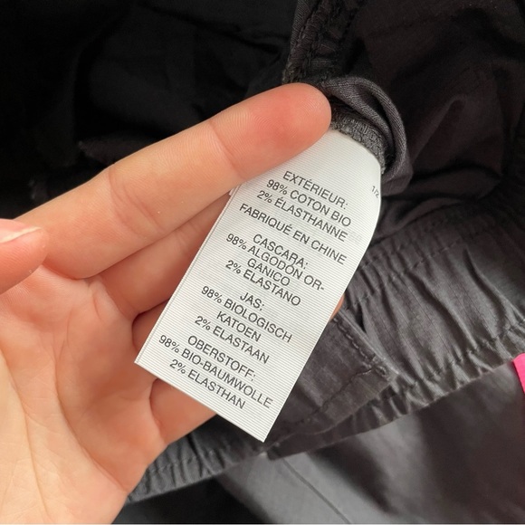 NWT Vuori Ripstop Pant Long Charcoal DuraTerra 2 way stretch Slim Fit Women’s XS - Picture 13 of 15